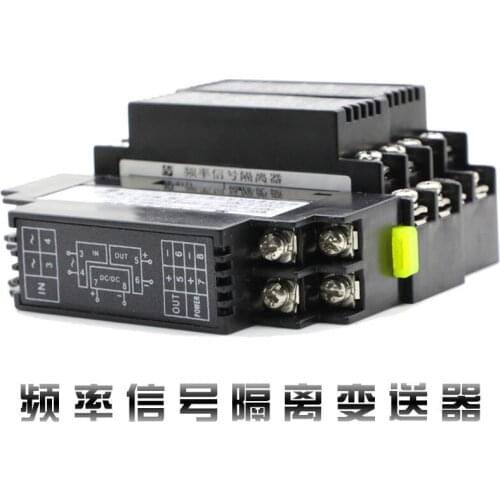 Pulse Frequency Transmitter Signal Isolator Module 4-20mA Converter Output Voltage and Current 0-10V 0-5V