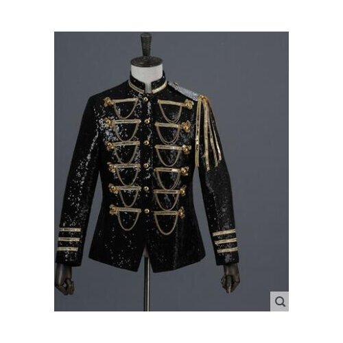 Singer star style dance stage clothing for men Sequins suit set with pants 2020 mens wedding suits costume mens formal dress