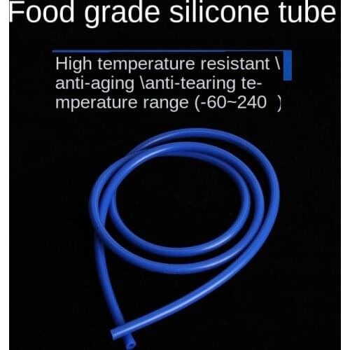 Silicone Vacuum Tube Coolant Hose Silicone Tubing Intercooler Pipe ID 3mm 4mm 6mm 8mm 10mm 12mm Soft Food Grade Silicone Rubber