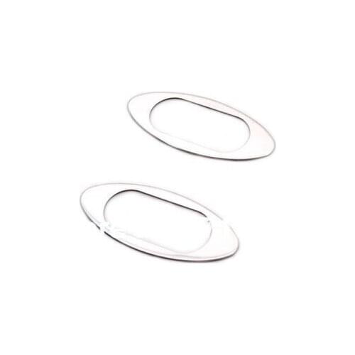 Car Styling Chrome Side Marker Light Bezel (OVAL) For Volkswagen For VW Golf Jetta Bora MK4 / Polo 9N 9N3 / Passat B5 B5.5