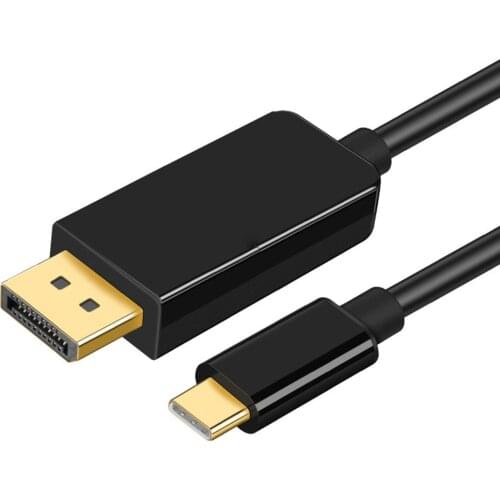 Type C USB C to displayport cable Thunderbolt 3 port compatible for macbook pro air mini 4K@60Hz,2K@144Hz supported