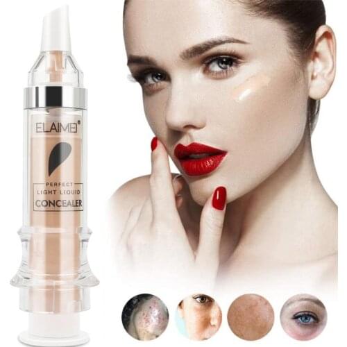 Waterproof Liquid Concealer Cream Full Coverage Eye Concealer Cream Long Lasting Face Scars Acne Cover Moisturizing Makeu T1092