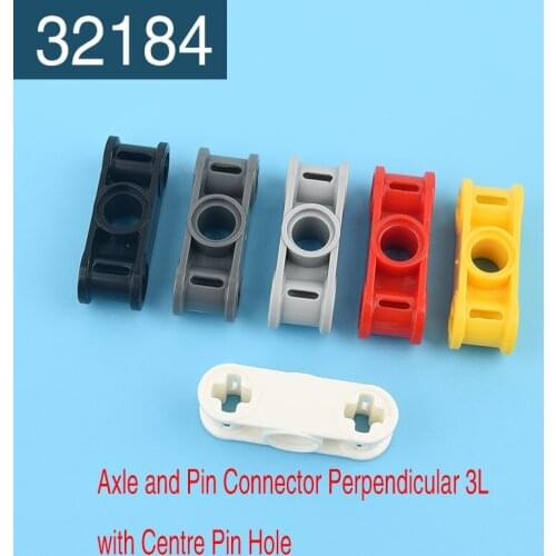 10Pcs 32184 High-tech building blocks3L connector accessories assembly parts educational DIY childrens toys to assemble bricks