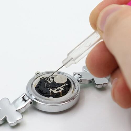 2X Precision Oiler Pen Pin Needle Oil Lubricant for Watch Sewing Repair Tool