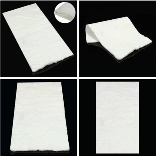3/6mm White Insulation Blanket High Temp Thermal Fireproof Mat Ceramic Fiber for Wood Stoves Ovens