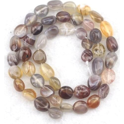 6-8mm freeform botswana Sardonyx beads natural stone beads DIY loose beads for jewelry making strand 15 inches wholesale