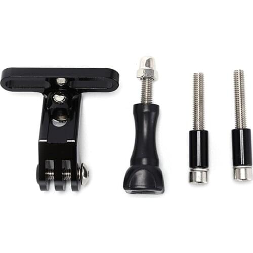 1 PC Camera Mount Holder Bicycle Handlebar Stem Mount Rack for Sports Camera Install Support Stand Alloy Anodized Furnishing