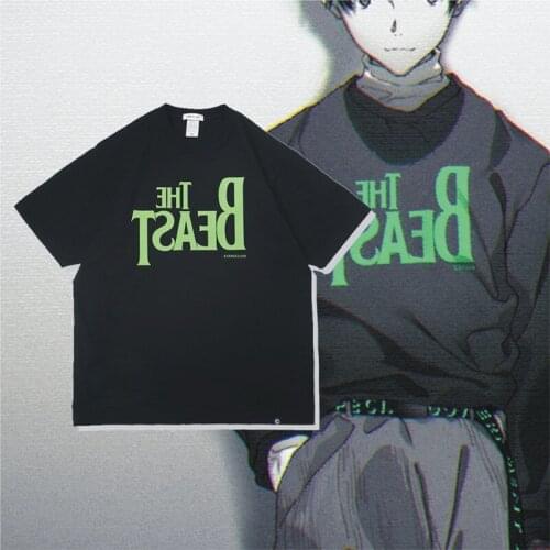 Cartoon T-shirt Mens T Shirts Clothing Anime T Shirts Men Harajuku Streetwear Anime Clothes Goth Clothes Alternative Best Seller