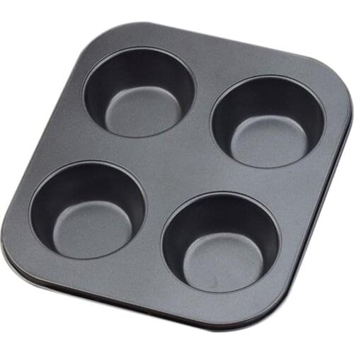 Bakeware Mini Round Cake Quick Release Coating Muffin Cakes for Oven Baking
