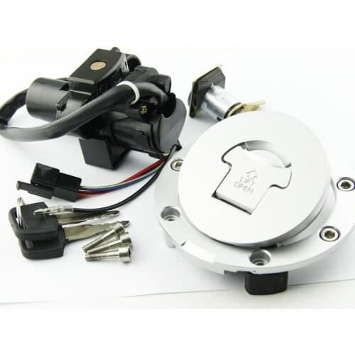 Motorcycle Fuel Tank Cover Cap Lock With Ignition Switch Lock FOR Honda CBR600 1991-1998 CBR900 1992-1997