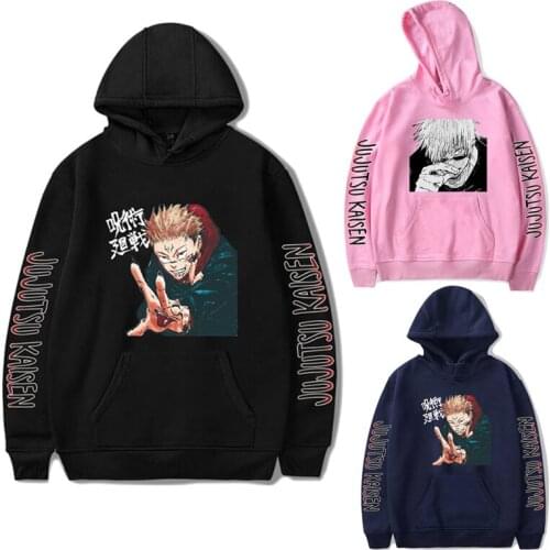 Hot Jujutsu Kaisen Gojou Satoru Cosplay Hoodies Sweatshirts 3D Print Ryoumen Sukuna Hooded Pullover Jacket Coat for Women Mens