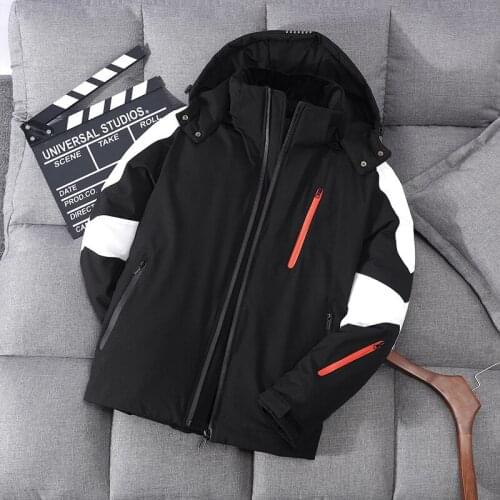 YAPU 2021 NEW autumn and winter new mens hooded casual down jacket thick and warm mens winter clothing down jacket