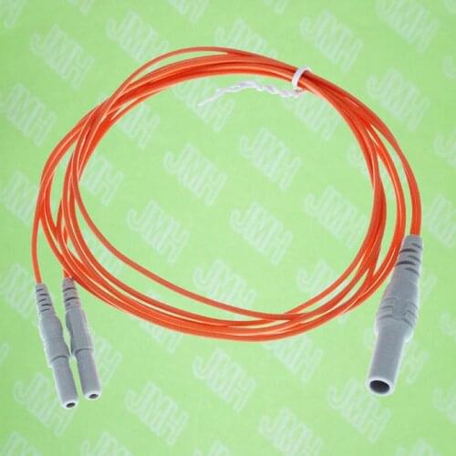 10pcs ECG EKG EEG EMG adapter/extension cable for electrode or leadwire,Din 1.5 male plug to Din 1.5 female*2 plug