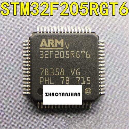 100pcs X STM32F205RGT6 STM32F STM32F205 LQFP64 NEW Free Shipping