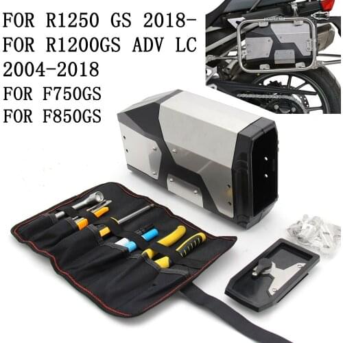 2019 For BMW R1200GS /R1200GS Adv /R1250GS / F750GS / F850GS /4.2 Liters Box Toolbox Waterproof side bracket