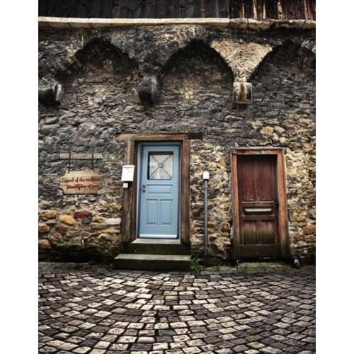 5x7ft Vintage Stone House Photography Backdrops Photo Props Studio Background