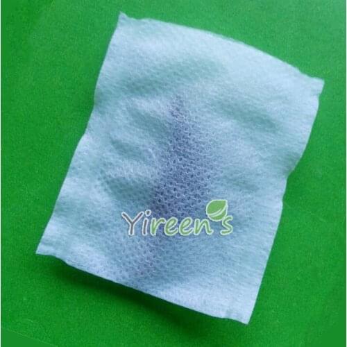 Free shipping! 100pcs 50 X 60mm Tea Filters Non-woven Fabric Empty tea bags, Heat sealing filter bags, plant powders spices bag