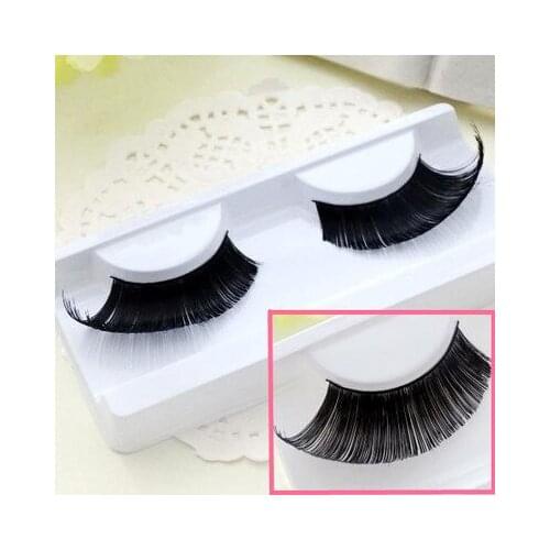 Free Shipping 2015 fashion 1pairs/box makeup soft long charming new tableaux false Eyelash party make up false eyelashes