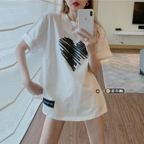 Cheap wholesale 2021 spring summer autumn new fashion casual woman t-shirt lady beautiful nice women Tops female Vy1449