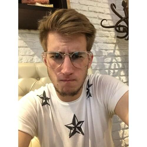 Cheap Transparent Spectacle Frame Anti-fatigue For Cat Eyes Mens Glasses Women Oculos De Grau Masculino Retro Vintage Eyewear
