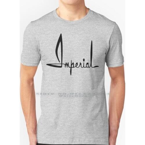 Imperial Script T Shirt 100% Pure Cotton Mopar Plymouth Chrysler Car Automobile Classic Vintage Retro Muscle Hot Rod Road