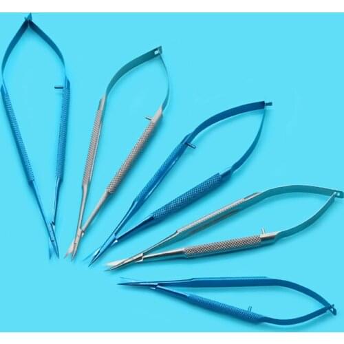 Cosmetic and plastic surgery scissors ophthalmic corneal Scissors Surgical Scissors 12.5/14/15/16/18cm