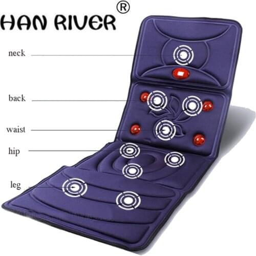 Massage mattress cervical massage device neck massage cushion for home full-body massage Quick shipment