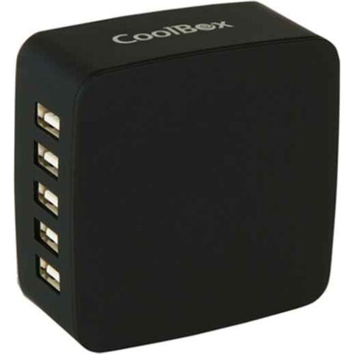 Wall Charger CoolBox RT-5 Black