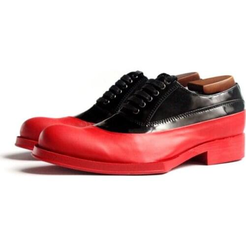 New arrival lace up dress shoes oxfords wedding shoes formal genuine leather fashion shoes for men