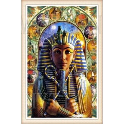 New 5D Diy Diamond Painting Cross Stitch Egypt Rhinestone Pictures Diamond Embroidery full square/round handwork Mosaic gift