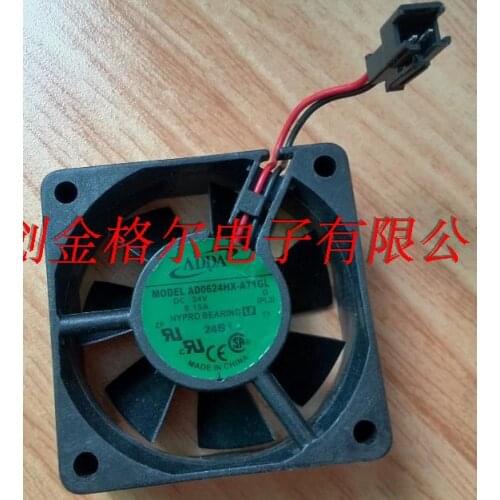 Original ADDA AD0624HX-A71GL DC 24V 0.15A 60*60*25MM inverter cooling fan