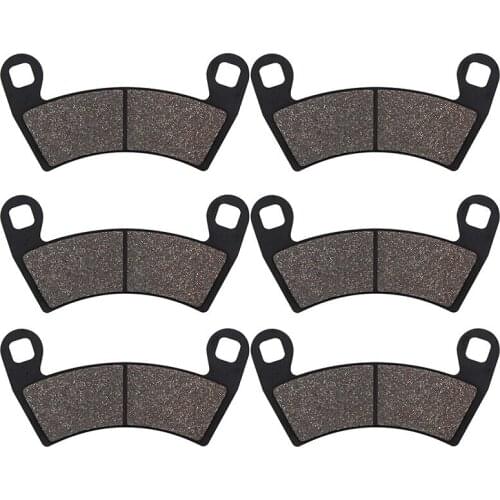 Motorcycle Front and Rear Brake Pads for POLARIS 700 Ranger Crew 700 EFI 4x4 2009