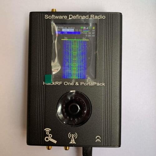 2020 Latest Version PORTAPACK + HACKRF ONE 1MHz to 6GHz SDR Software Defined Radio + 0.5ppm TXCO