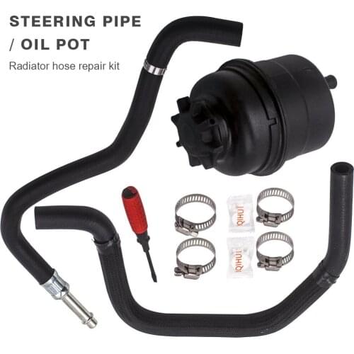 Mayitr 1set Car Auto Power Steering Reservoir Hose Repair Kit 32411093130 For BMW 5 7 Series E39 M52 M54 Repair Parts