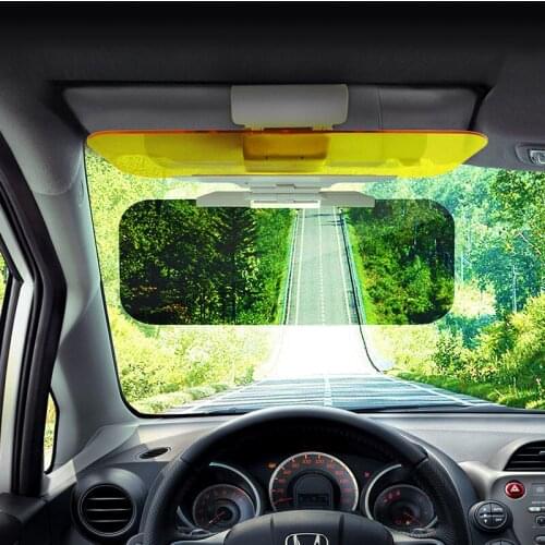 High Quality Day Night Anti-dazzle Car Sun Visor Dazzling Goggles Driving Mirror UV Fold Flip Down for Clear View Visor