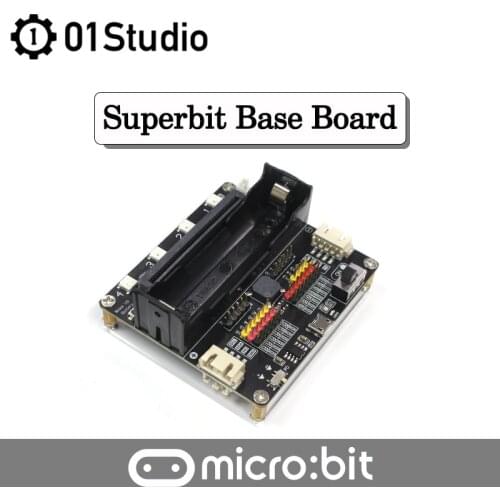 01Studio SuperBit Base Board MicroBit Micro:bit Expanding Board Programming with Blocks