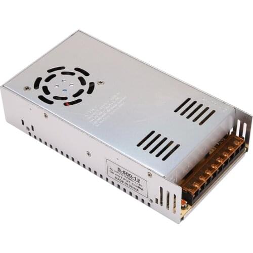 12V 40A Switch Power Supply LED Transformer 500W LED Strip Switch Driver for CCTV LED Strip