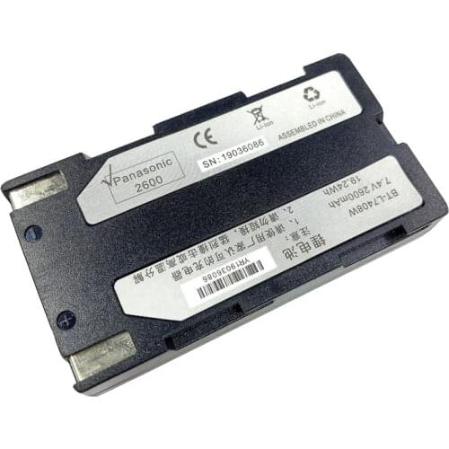 2 pcs 2020 brand new South BTNF-L7402W 2600mAh battery for South GPS S82 S82-T T20T K9T R93T RTK GNSS total station surveying