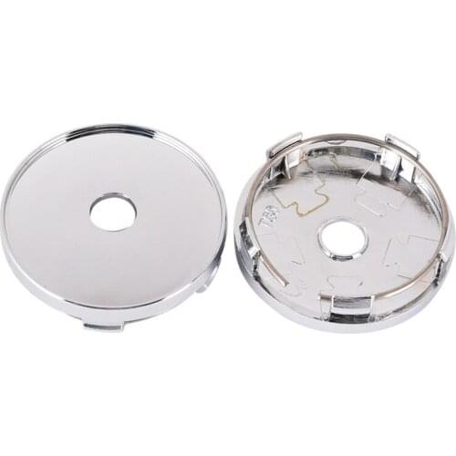 2pcs UNIVERSAL Car Van Alloy Wheel Center Hub Cap Sticker Plastic 60MM Tyre Replacement Wheels Accessories