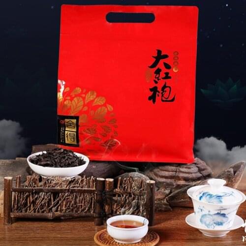 2021 Fujian Oolong Big Red Robe Wuyi Mountain Tea Rougui Rock Teas Gift Packing 500g