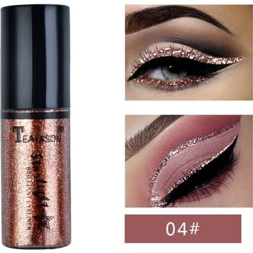 6-color Liquid Eye Shadows Colorful Shiny Pearly Lustre Waterproof Eyeshadow Set @ME88