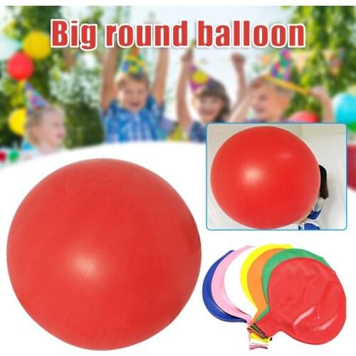 72 Inch Gaint Human Balloon Extra Large & Thick Latex Round Balloon Event Decoration for Party Performance C1