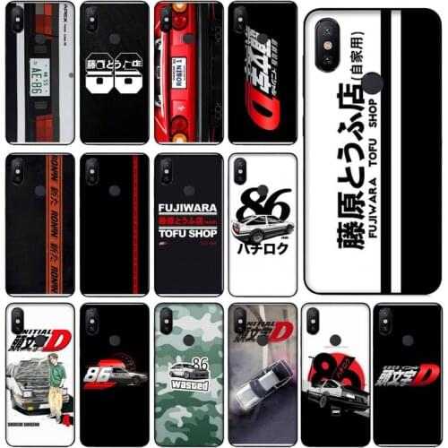 Initial D AE86 Phone Case For Xiaomi Mi Note 10 Lite pro 7 9 9t pro se a2 lite