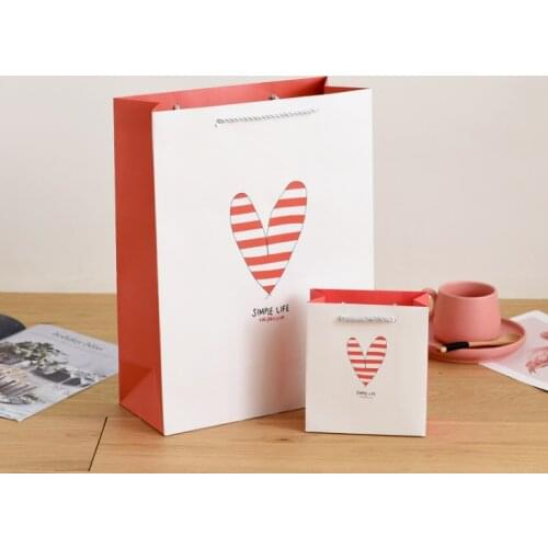 Personalised luxury boutique giftbag packaging custom paper thank you gift bags with logo print --XP2279