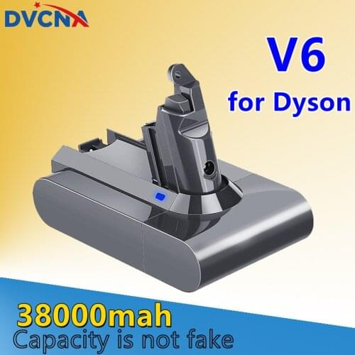 21.6V Dyson dc62 battery 38000mAh Li-ion Battery for Dyson V6 DC58 DC59 DC61 DC62 DC74 SV07 SV03 SV09 Vacuum Cleaner Battery