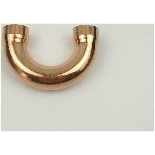 Copper 180 Elbow Plumbing Pipe Fitting Water Gas Oil Scoket Weld Coupler End Feed 180 Deg 28mm x1mm x88