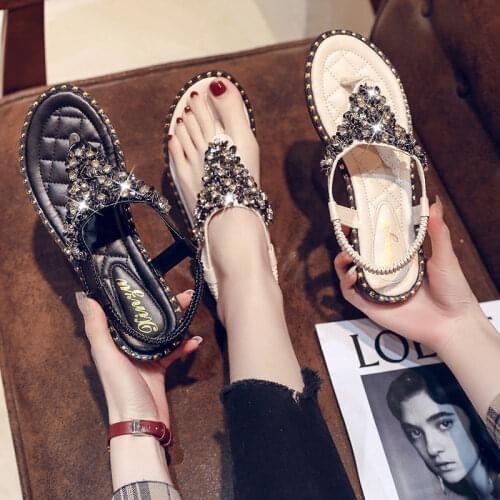 Fashion Women Sandals for 2020 Luxury Shoes Women Designers Beach Sandals Platform Ladies Shoes Light Breathable Roman Shoes