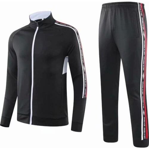 New fall/winter suit Men Women Zipper Jacket Pants Two Pieces of Casual Male Sportswear Gym Brand Sport Clothing