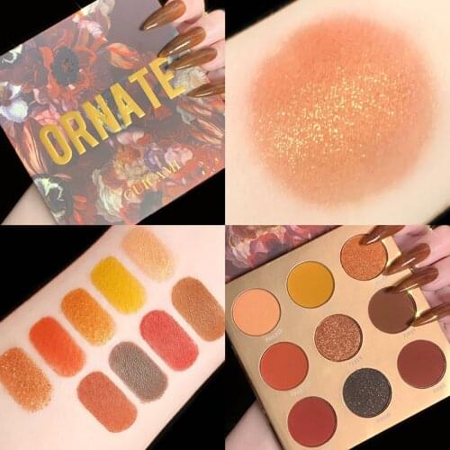 Eyeshadow Palette Vibrant Beauty Matte And Shimmer Eyeshadow Palette Makeup Palette For Girl Women Maquillaje