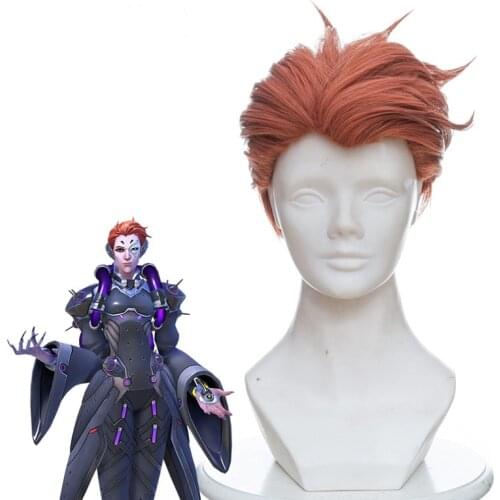 Overwatch Moira Cosplay Wig
